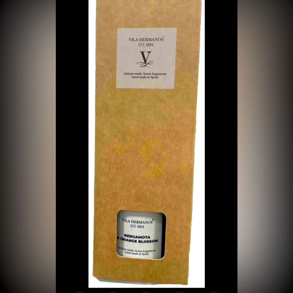 Vila Hermanos Orange Bergamota Oil & Reed diffuser kit 6.75oz large